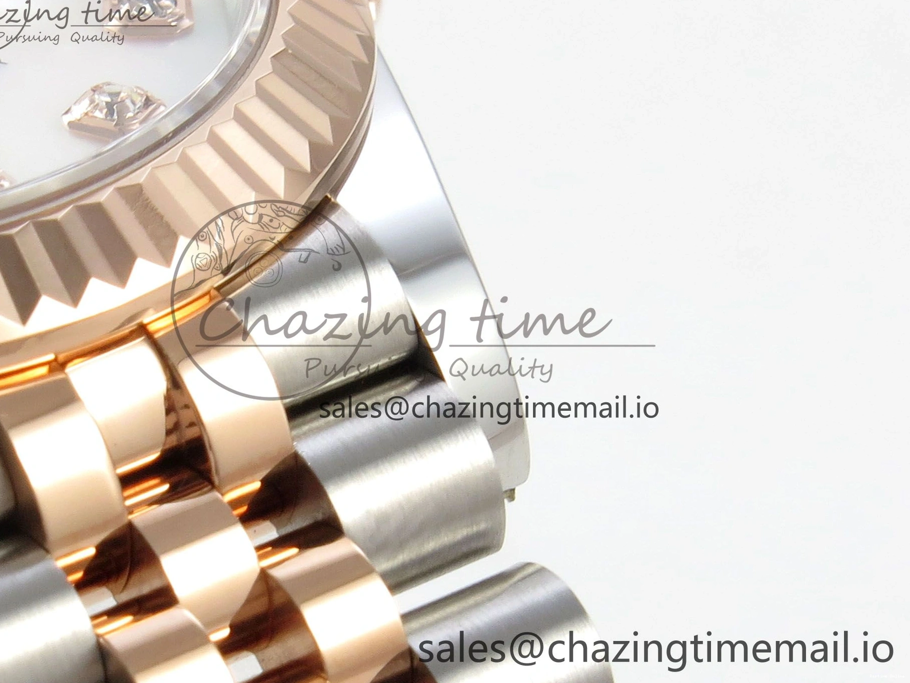 1230 DateJust 31 278271 THBF 1:1 Best Edition 904L Steel White Diamonds Dial on SS RG Jubilee Bracelet HZ Cal. Classic 24